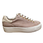 5320 dikke zool uni vetersneaker beige nubuk