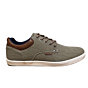 814X28094 canvas veterschoen kaki-taupe