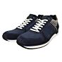 Kevan sportieve casual runner blauw nubuk