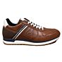 Kevan sportieve casual runner cognac leer