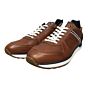 Kevan sportieve casual runner cognac leer