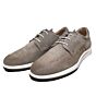 Rockingham beige suede gladde veterschoen