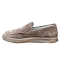 Tedrino kuipzool beige suede instap