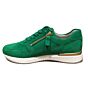 43.480-19 slanke sneaker ritsje groen suede