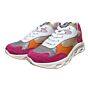 13352 mesh gatenzool mesh runner fuxia/oranje comb