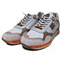 C-848-XL ruitprint upper sneaker beige/offwhite