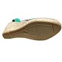 305800 sleehak espadrillos kruis elastiek groen 