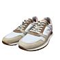 13249 runner perfor voorblad wit/beige combi