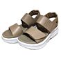 Noah dikke zool sandaal beige leer