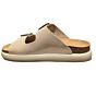 Noelle Chunky dikke zool 2 gespen slipper beige 