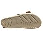 Noelle Chunky dikke zool 2 gespen slipper beige 