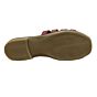 24302 rechte band slipper cognac leer