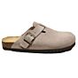 Olivier Sued-M dichte neus slipper beige suede