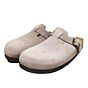 Olivier Sued-M dichte neus slipper beige suede