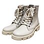 24784-150 Beth XS beige gladde veterboot