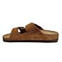 1027162 Arizona mink suede  2 banden slipper