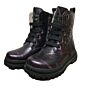 NT24W007-F profiel zool veterboot purple/black