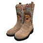 NW22W006-B western met print schacht beige