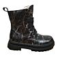 NT24W007-J profiel zool veterboot black/silver