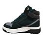 13859-599 groen/grijs veterboot half hoog