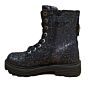 12514-081 zwart/multi blauw veterboot profielzool