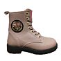 42950-472 oud rose veterboot met rond label