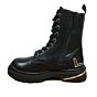 JL170026S zwarte stoere veterboot