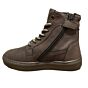 H2187 Khaki A. nubuk taupe veterboot uni kleur