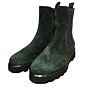 69666 meredira-729 groen suede chelsey met rits