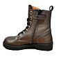 42952-831 brons veterboot met rits buitenkant