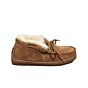 Bunya moccasin pantoffel met veter cognac