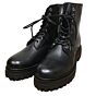 B2978A zwart profielzool veterboot