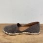 Carmen taupe suede open geleng
