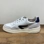 Court S43 witte sneaker blauw streep